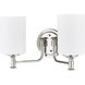 Ailey 2 Light 14.63 inch Polished Nickel Vanity Light Wall Light